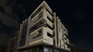 پروژه ساختمانی و معماری ساختمان وکلا