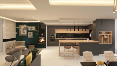 پروژه ساختمانی و معماری مجتمع مسکونی سیمین