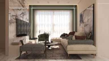 پروژه ساختمانی و معماری مجتمع مسکونی صمدی