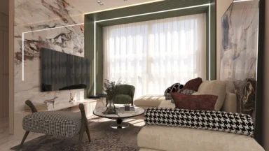 پروژه ساختمانی و معماری مجتمع مسکونی صمدی