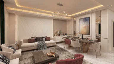 پروژه ساختمانی و معماری مجتمع مسکونی صمدی