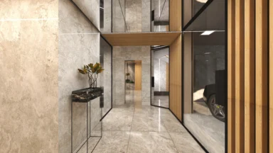 پروژه ساختمانی و معماری مجتمع مسکونی صمدی