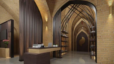 پروژه ساختمانی و معماری حجره بازار نقش جهان